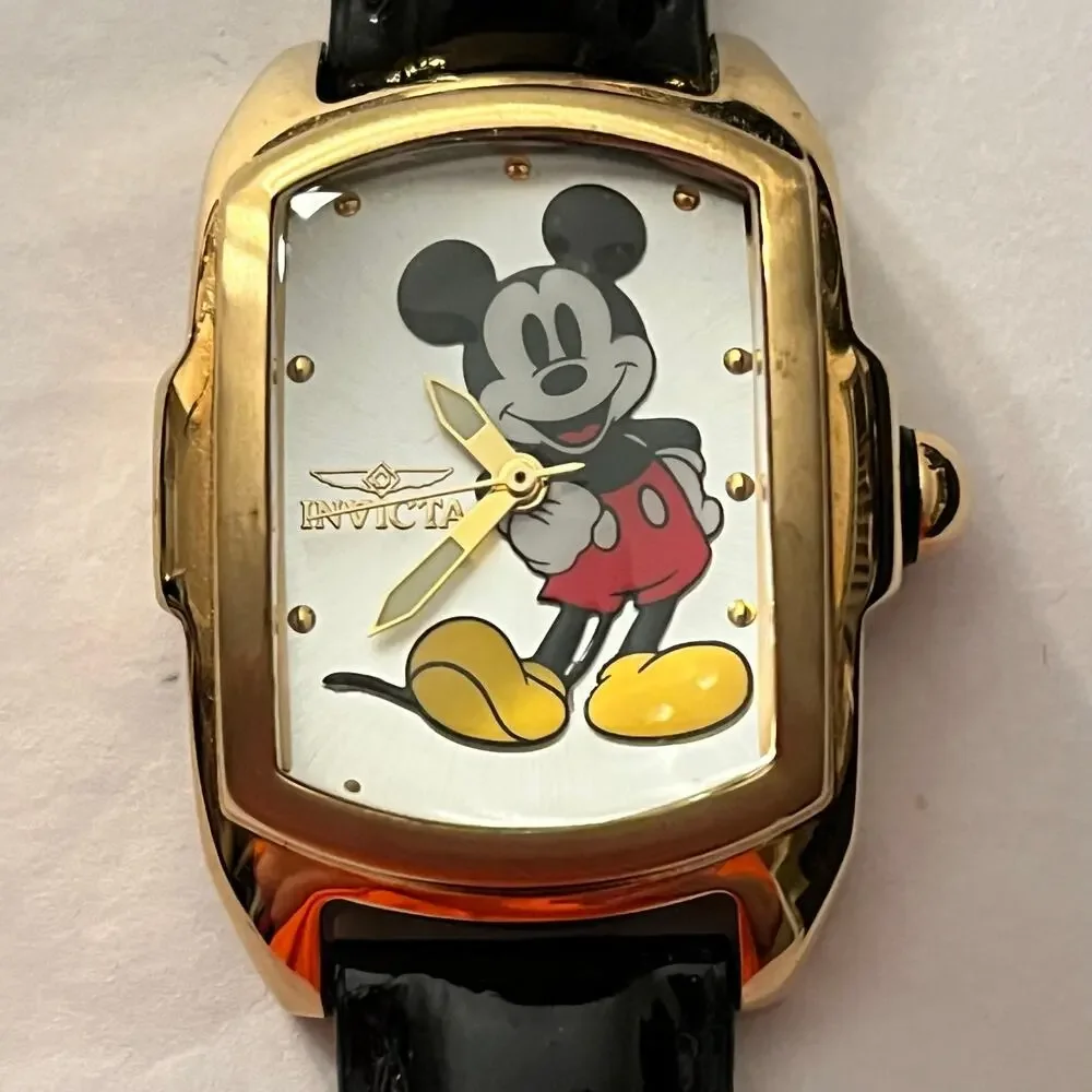Disney x Invicta Limited Edition Mickey Mouse Watch Set /5 Interchangeable Bands - Picture 1 of 7